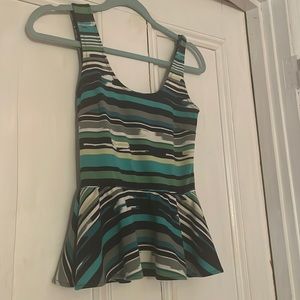 Peplum top size small